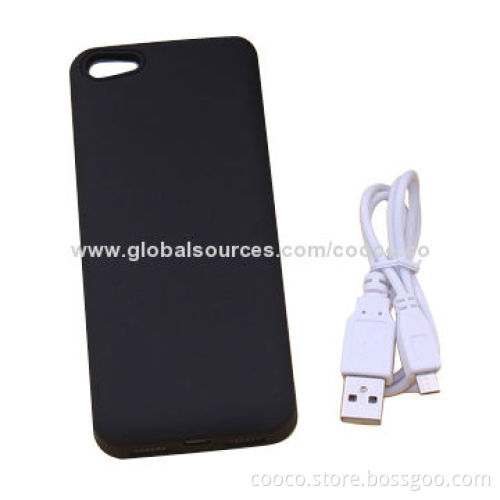 Battery Cover for iPhone 4/4s/5/5s, Battery Charge Case, Transport Temperatures -20-50 Degrees
